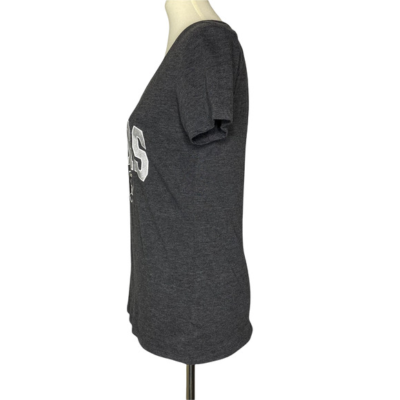NFL Team Apparel Raiders Branded V-neck Size Small - Picture 6 of 8
